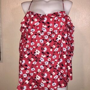 Floral off shoulder top